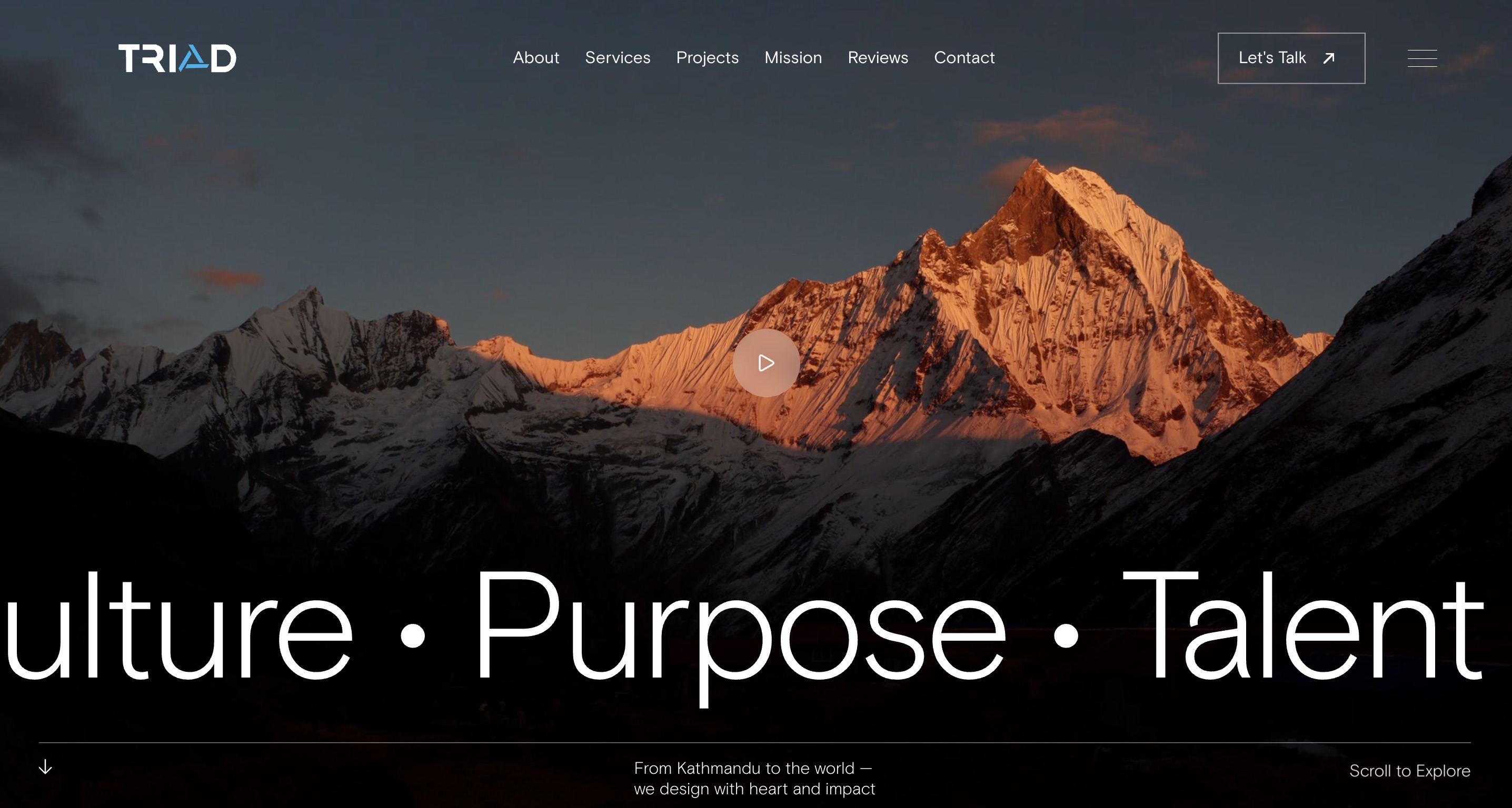 Triad Portfolio preview